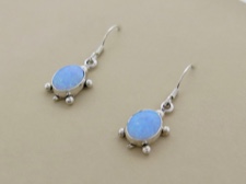 Opal Turtle Dangles