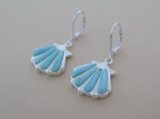 Larimar Scallop Shells