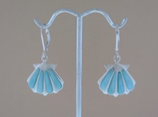 Larimar Scallop Shells