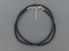 Faceted Black Spinel