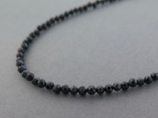 Faceted Black Spinel