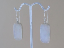 Rainbow Moonstone Dangles