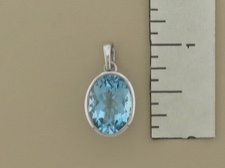 Blue Topaz Oval