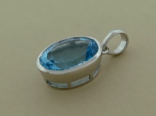 Blue Topaz Oval