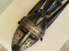 Marka Wooden Ceremonial Mask from Mali Africa