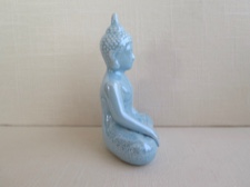 Ceramic Meditation Witness Buddha Pure Serenity