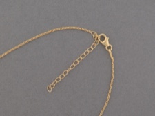 Gold Hook w Bead