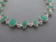 Emerald Faceted Mix
