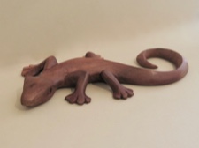 Handcarved Rosewood Gecko from Bali