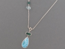 Larimar and Tourmaline