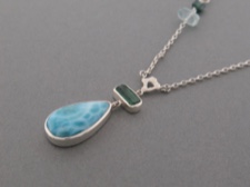 Larimar and Tourmaline