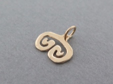 Petroglyph Pendant 14kt