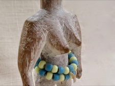 Ewe Tribe, Togo Venavi Carved Doll for Protection