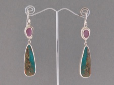 Peruvian Opal Long Dangle