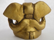 Brass Ganesha - God of Auspicious Beginnings