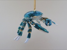 Customer Favorite - Vibrant Blue Creepy Crawly Crab!