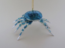 Customer Favorite - Vibrant Blue Creepy Crawly Crab!