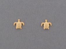 Gold Vermeil Sea Turtles