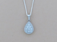 Sparkling Tear Necklace