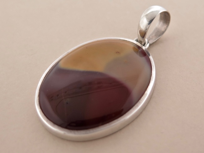 Mookaite Pendant - Click Image to Close