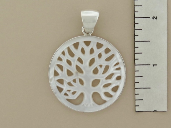 Shell Carved Tree of Life - Click Image to Close