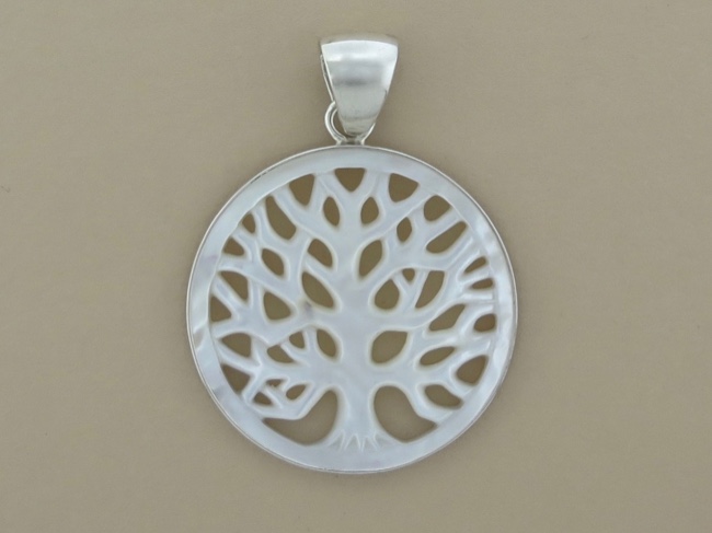 Shell Carved Tree of Life - Click Image to Close