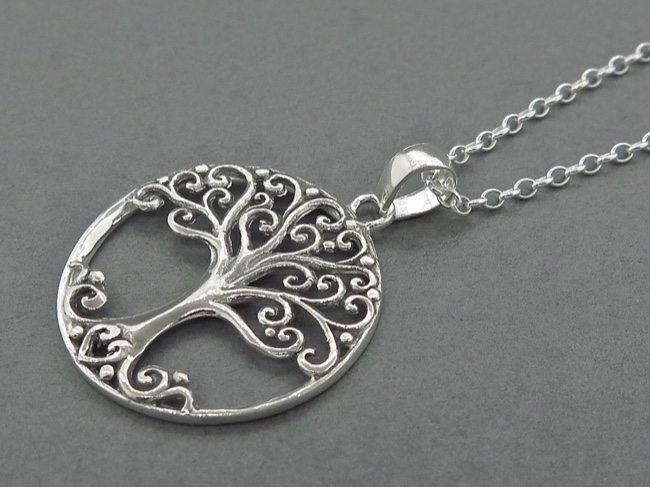 Tree of Life Necklace - Click Image to Close