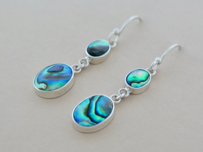 Abalone Two Ovals - Click Image to Close