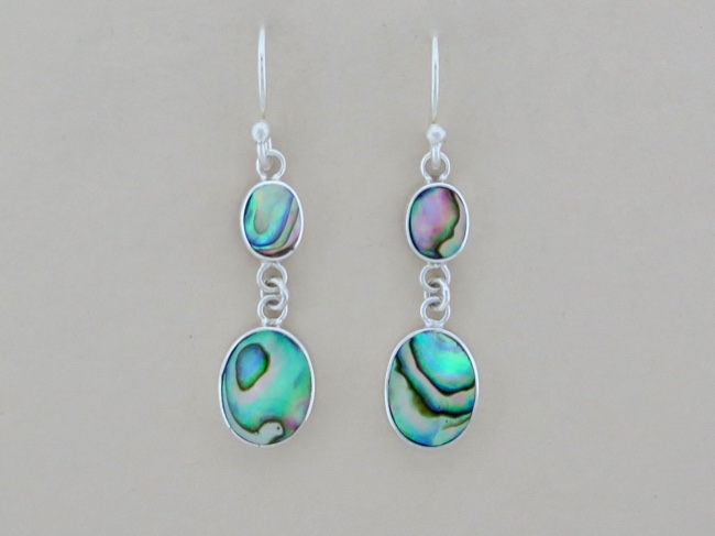Abalone Two Ovals - Click Image to Close
