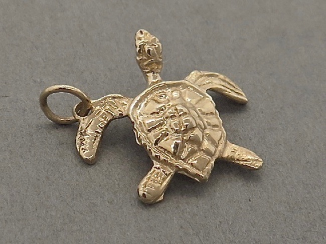 Gold Sea Turtle - Click Image to Close