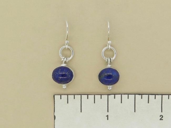 Lapis Lazuli Earrings - Click Image to Close