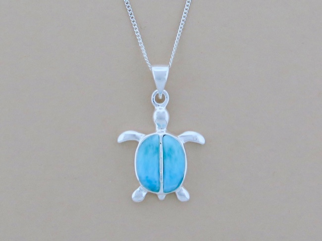 Larimar Sea Turtle - Click Image to Close