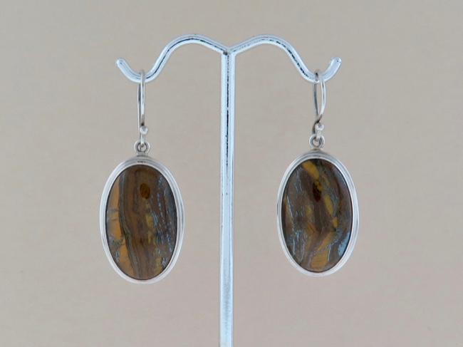 Tigers Eye Ovals - Click Image to Close