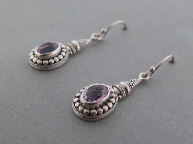 Amethyst Dangles - Click Image to Close