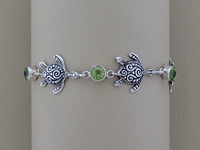 Turtle Link Bracelet - Click Image to Close