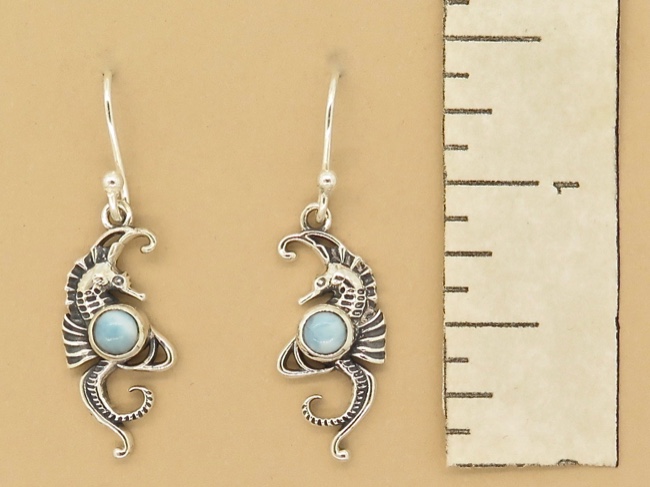 Larimar Seahorse - Click Image to Close