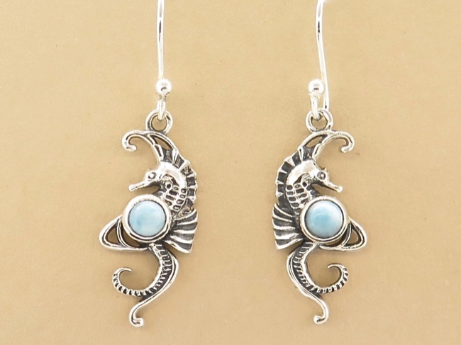 Larimar Seahorse - Click Image to Close