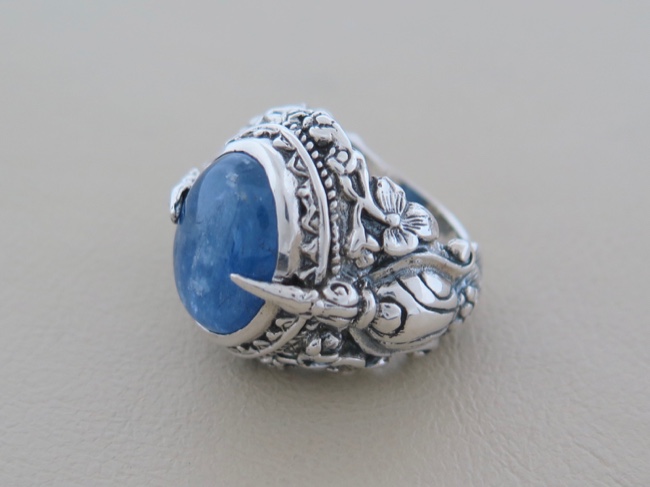 Ornate Sterling Ring - Click Image to Close