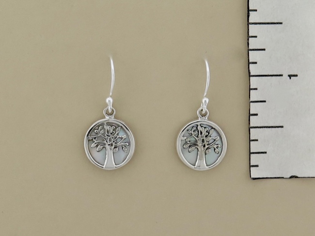 Tree of Life Earrings - Click Image to Close