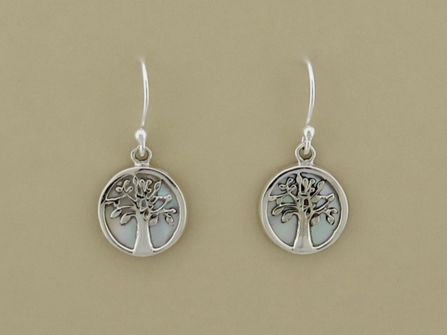 Tree of Life Earrings - Click Image to Close