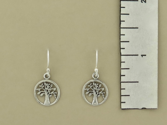 Tree of Life Earrings - Click Image to Close