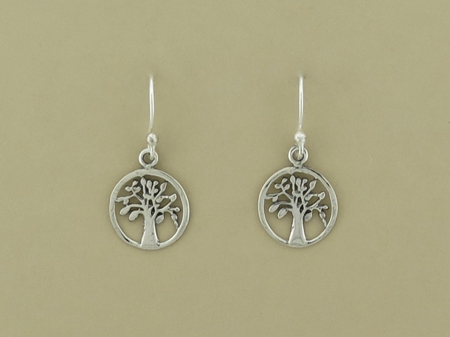 Tree of Life Earrings - Click Image to Close