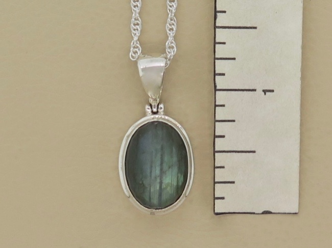 Labradorite Necklace - Click Image to Close