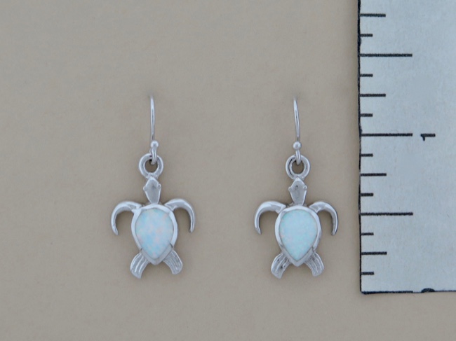 Opal Turtle Dangles - Click Image to Close