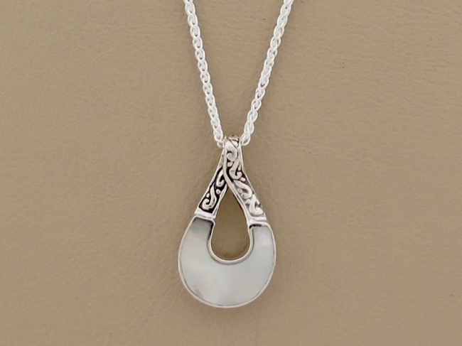 Mother of Pearl Twist - Click Image to Close