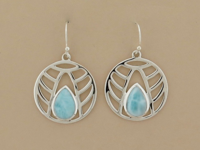 Larimar Radiating Circles - Click Image to Close