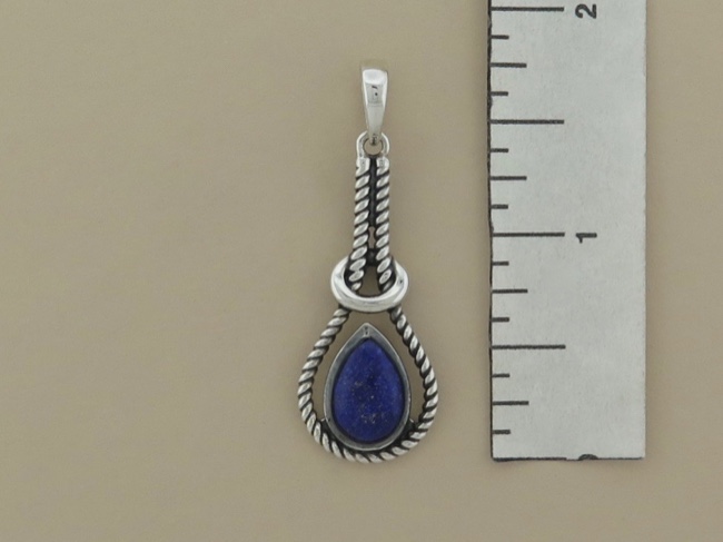 Lapis Lasso Pendant - Click Image to Close