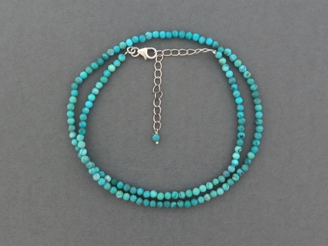 Faceted Turquoise - Click Image to Close