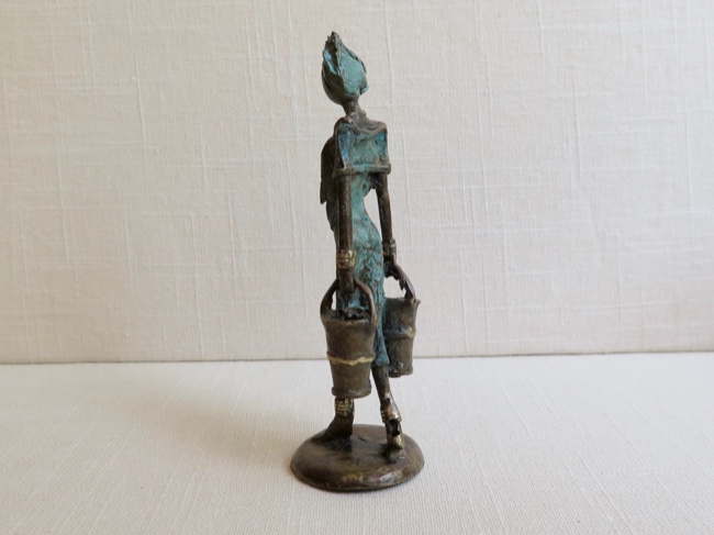 Wonderful World of Kofi Awudu Lost Wax Bronze - Click Image to Close