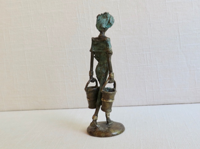 Wonderful World of Kofi Awudu Lost Wax Bronze - Click Image to Close